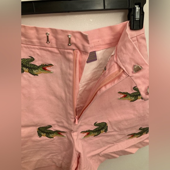 Fun Alligator Print Shorts - Picture 2 of 4